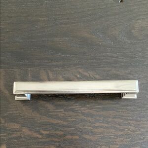 Sleek Silver Cabinet Handle